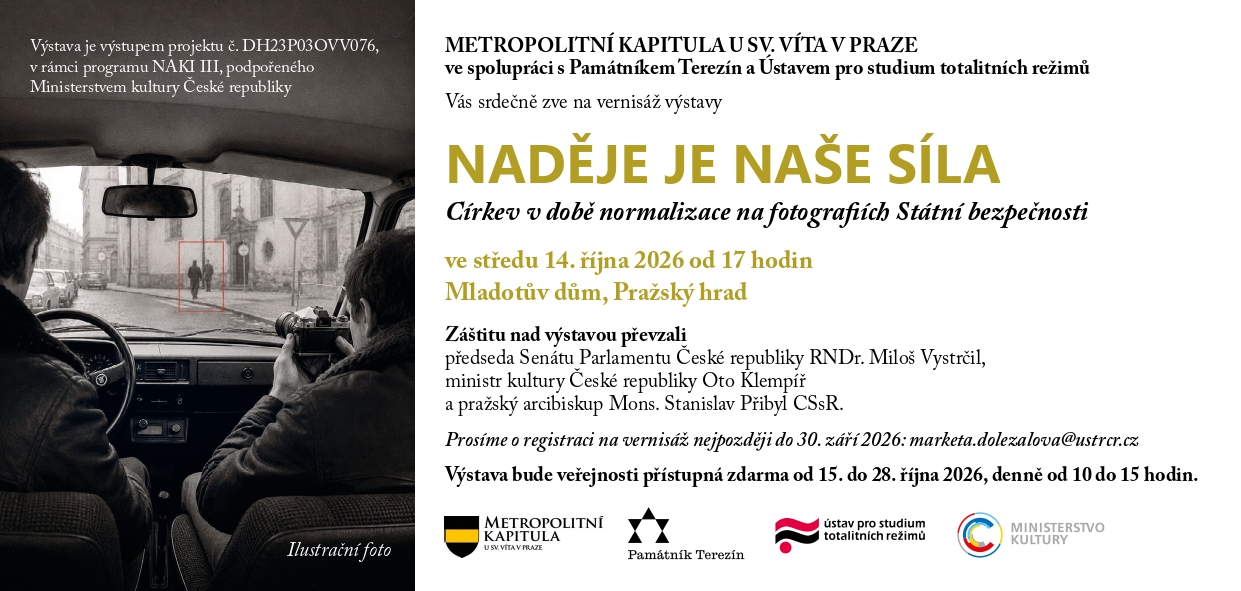 Vernisáž výstavy Naděje je naše síla